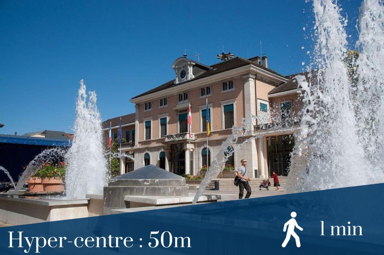 Homey Bella - New / Duplex / Downtown / Close Geneva Annemasse Eksteriør bilde